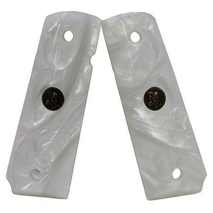 (image for) Pachmayer Grips 1911 White Pearl Smooth