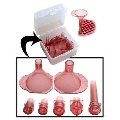 (image for) MTM Plastic Funnel Kit Red