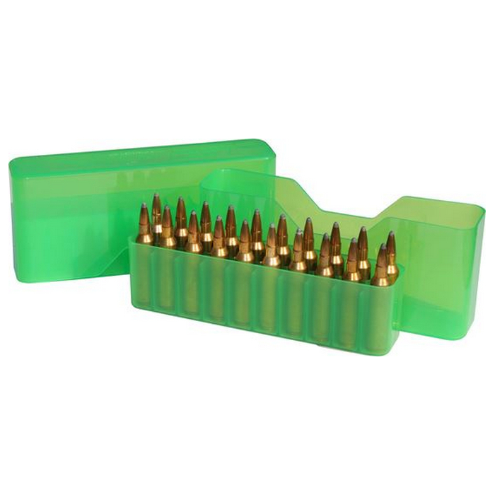 (image for) MTM Slip Top Ammo Box 20 Round 223 Green