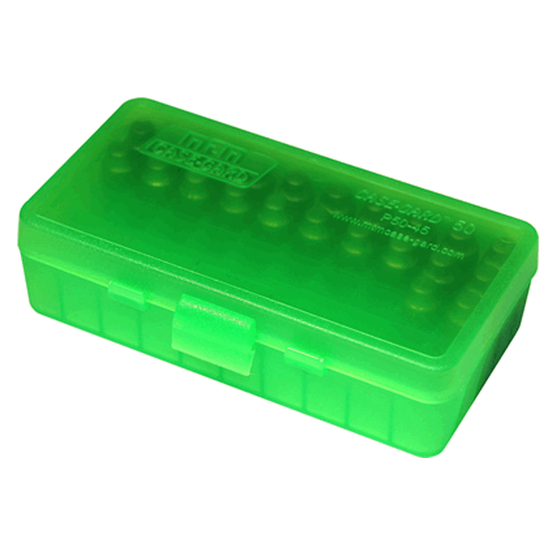 (image for) MTM Ammo Box 50-Rd 45 Cal Green