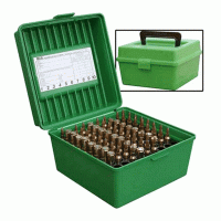 (image for) MTM Ammo Box 100 Rd With Handle (Green)