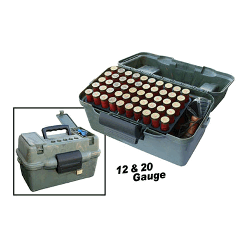 (image for) MTM Deluxe Shotshell Case 100-Rds Camo