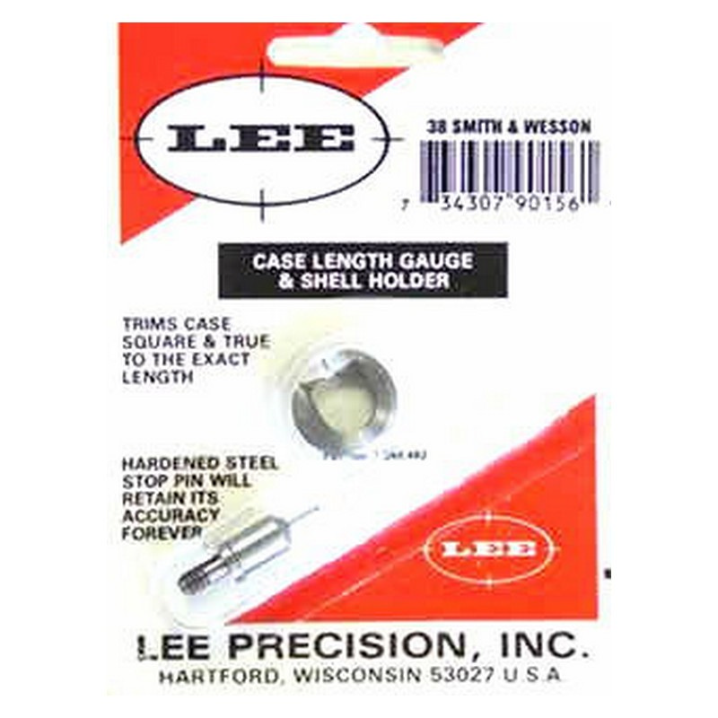 (image for) Lee Gauge/Holder 38 S&W