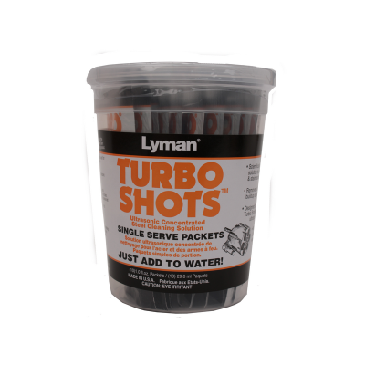 (image for) Lyman Turbo Shots Single Serve - Steel