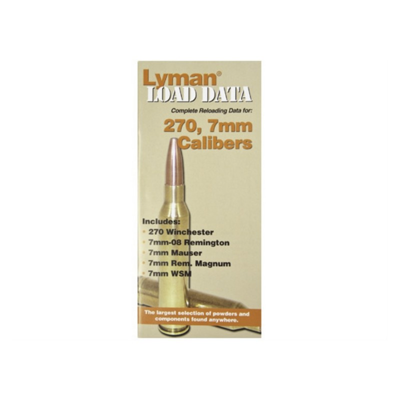 (image for) Lyman Reloading Book 270/7mm