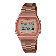 Casio Retro Rose Gold Glitter Digital Watch