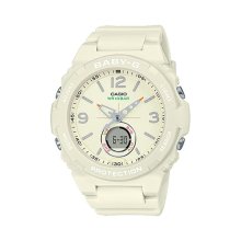 Casio Baby-G Anadigi White Watch