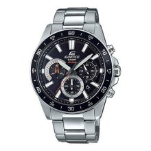 Casio Edifice Analog Steel Black Watch