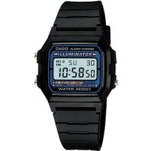 Casio Standard Square Blue Digital Watch