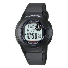 Casio Standard Round Black Digital Watch