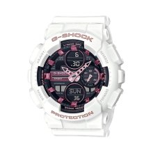Casio G-Shock White Anadigi Watch - GMA-S140M-7ADR