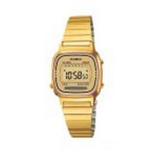 Casio Retro Gold Small Case Digital Watch