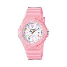 Casio Analog Pink Multi Colour Number Watch