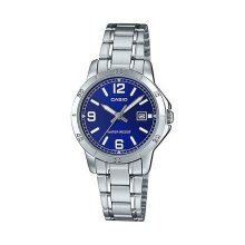 Casio Analog Steel Blue Dial Watch