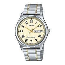 Casio Analog Two Tone DD Roman Watch