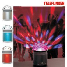 Telefunken Bluetooth Mini Speaker With Hands-Free + Power Bank - Silver