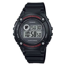 Casio Digital Black Red Bezel All Watch