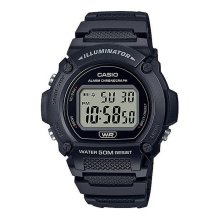 Casio Digital Black Case Black Watch