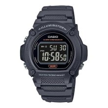 Casio Digital Grey Case Grey Watch