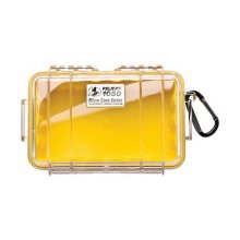 PELICAN 1050 CASE W/LINER WI-YELLOW CLEAR