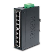 Planet IP30 Slim type 8-Port Industrial Gigabit Ethernet Switch (-40 to 75 degree C)