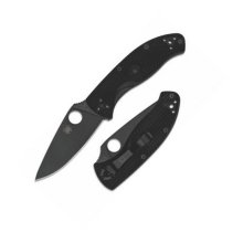 Spyderco C122PBBK Tenacious Ltw BK Plain Bk Frn