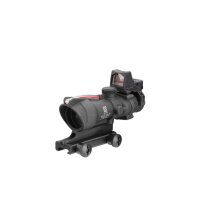 Trijicon 4x32 ACOG Scope, Dual Illuminated Red Chevron .223 Reticle w/ Colt Knob Thumbscrew