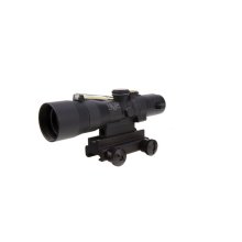 Trijicon 3x30 Compact ACOG Scope, Dual Illuminated Amber Chevron 7.62x51mm