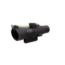 TRIJICON - 2x20 Compact ACOG Scope, Dual Illuminated Green Crosshair Reticle w/ M16 Carry Handle