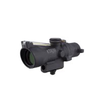 TRIJICON - 3x24 Compact ACOG Scope, Dual Illuminated Amber Crosshair .223/55gr.