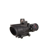 Trijicon 6x48 ACOG Scope, Dual Illuminated Red Chevron .223 Reticle w/ Colt Knob Thumbscrew