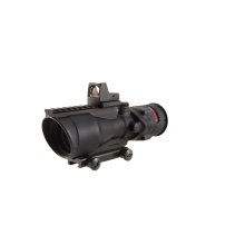 Trijicon 6x48 ACOG Scope, Dual Illuminated Red Chevron .308 Reticle w/ Colt Knob Thumbscrew