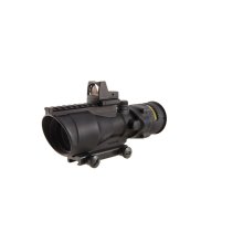 Trijicon 6x48 ACOG Scope, Dual Illuminated Amber Chevron .223 Reticle w/ Colt Knob Thumbscrew7