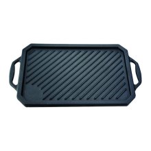 Totai 40X26.8cm Cast Iron Ribbed Griddle