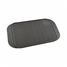 Totai 40X26.5cm Cast Iron Ribbed Griddle