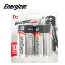 Energizer Max D - 2 Pack