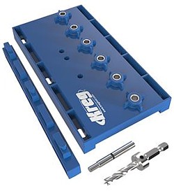 Shelf Pin Jig with ¼" Drill Bit