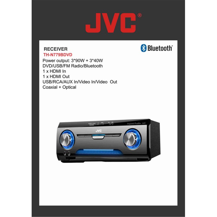 Portable Bluetooth Speaker with FM Radio - JVC TV
